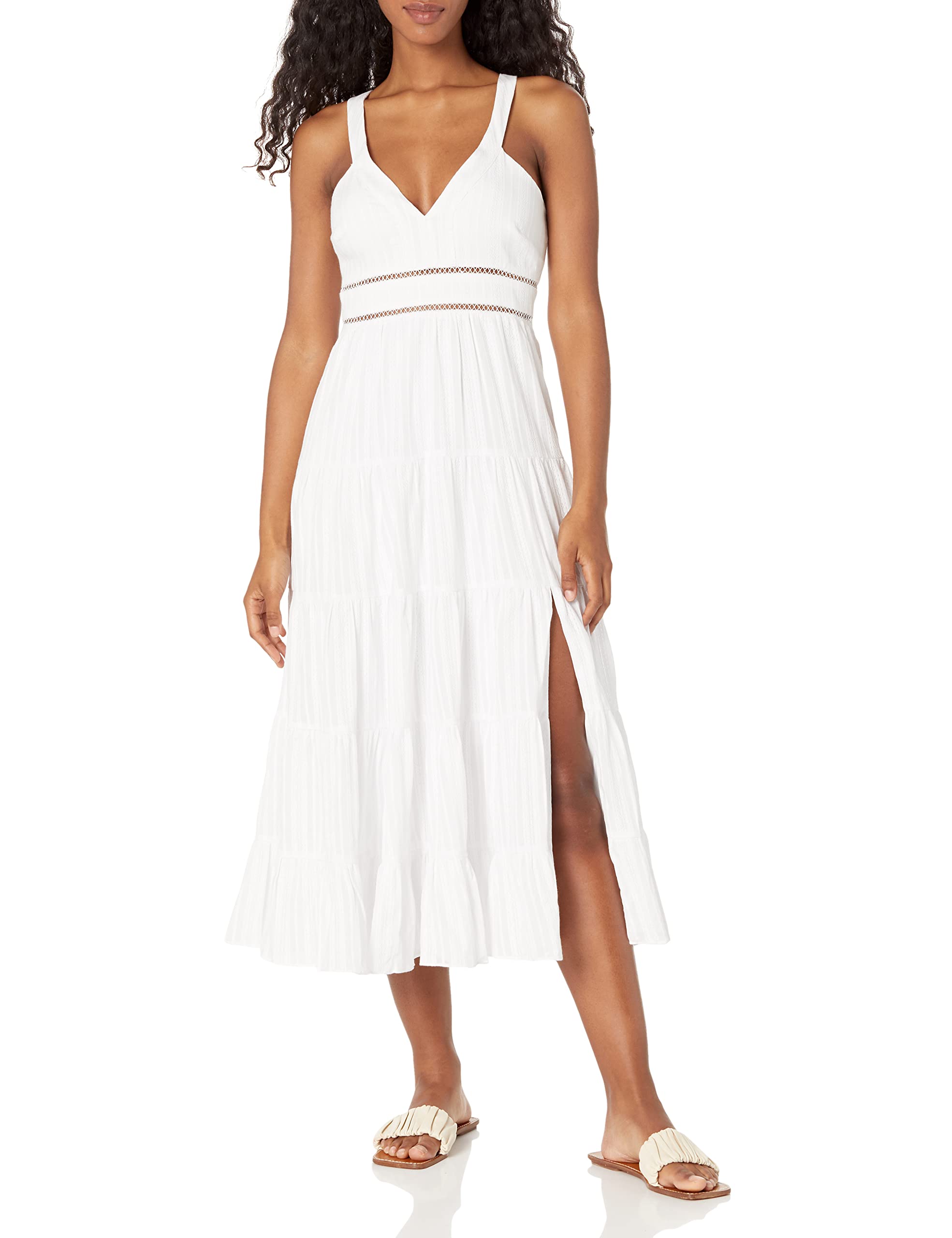 Stylish LIKELY Women's Monty Dress - Elegant Flowy Midi Dress for Casual & Party Wear | Perfect for Summer Outings, Dates & Office