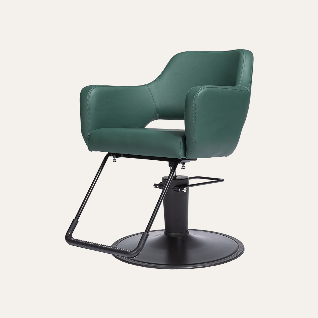Stylish Salon Chair for Hair Styling & Barber Shop - Ergonomic & Durable Beauty Salon Furniture for Hairdressers & Clients - Perfect for Home Salons & Professional Beauty Spaces