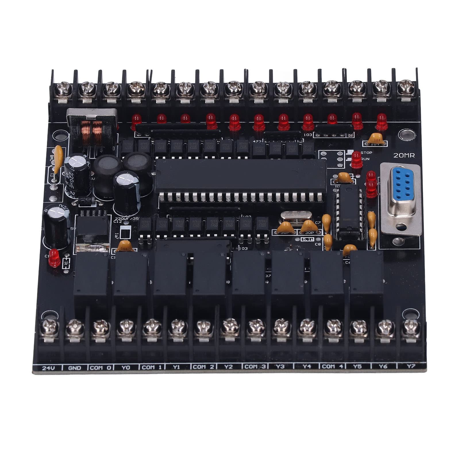 Industrial PLC Controller Module - Programmable Logic Control Board for Online Equipment Monitoring & Automation | Ideal for Factory Machinery, HVAC Systems & Production Lines