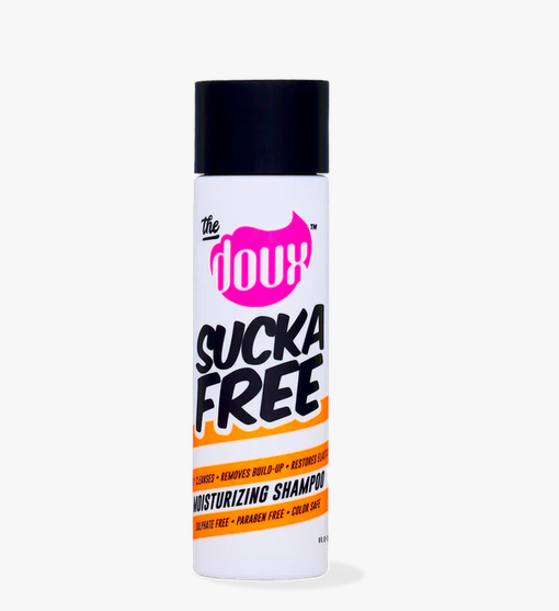 The Doux Sucka Free Shampoo for Curly Hair - 8 fl.oz Sulfate-Free & Moisturizing Formula - Perfect for Natural Hair Care & Daily Hydration
