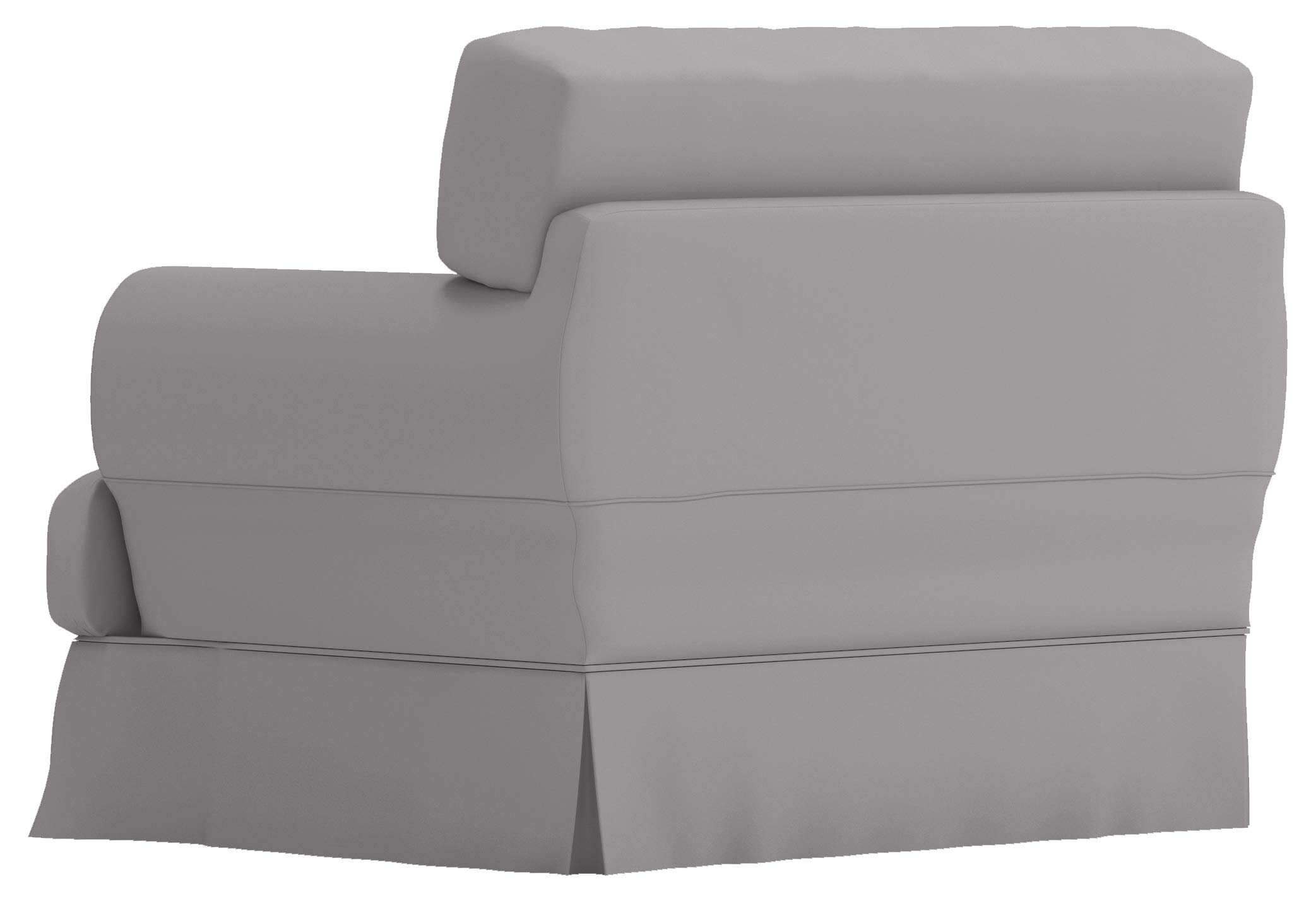 Durable Dense Cotton HOVAS Armchair Sofa Cover - Custom Made Replacement Slipcover for IKEA HOVAS 1-Seat Chair (Gray) | Perfect for Living Room, Bedroom & Home Office Furniture Protection