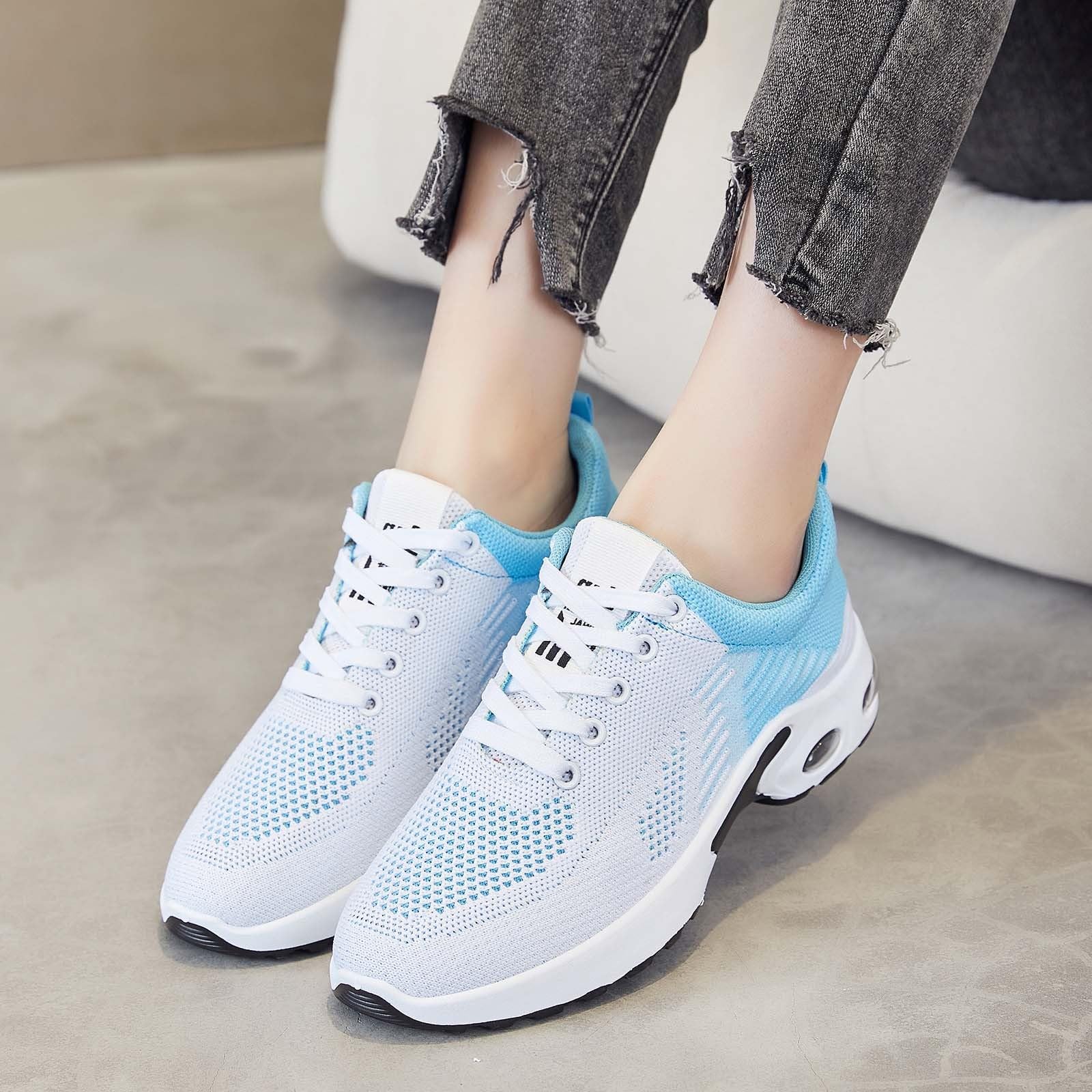 **Women's Orthopedic Sneakers - Stylish Air Cushion Walking & Running Shoes - Non-Slip Mesh Design for Comfort & Support - Perfect for Daily Wear, Workouts & Travel**