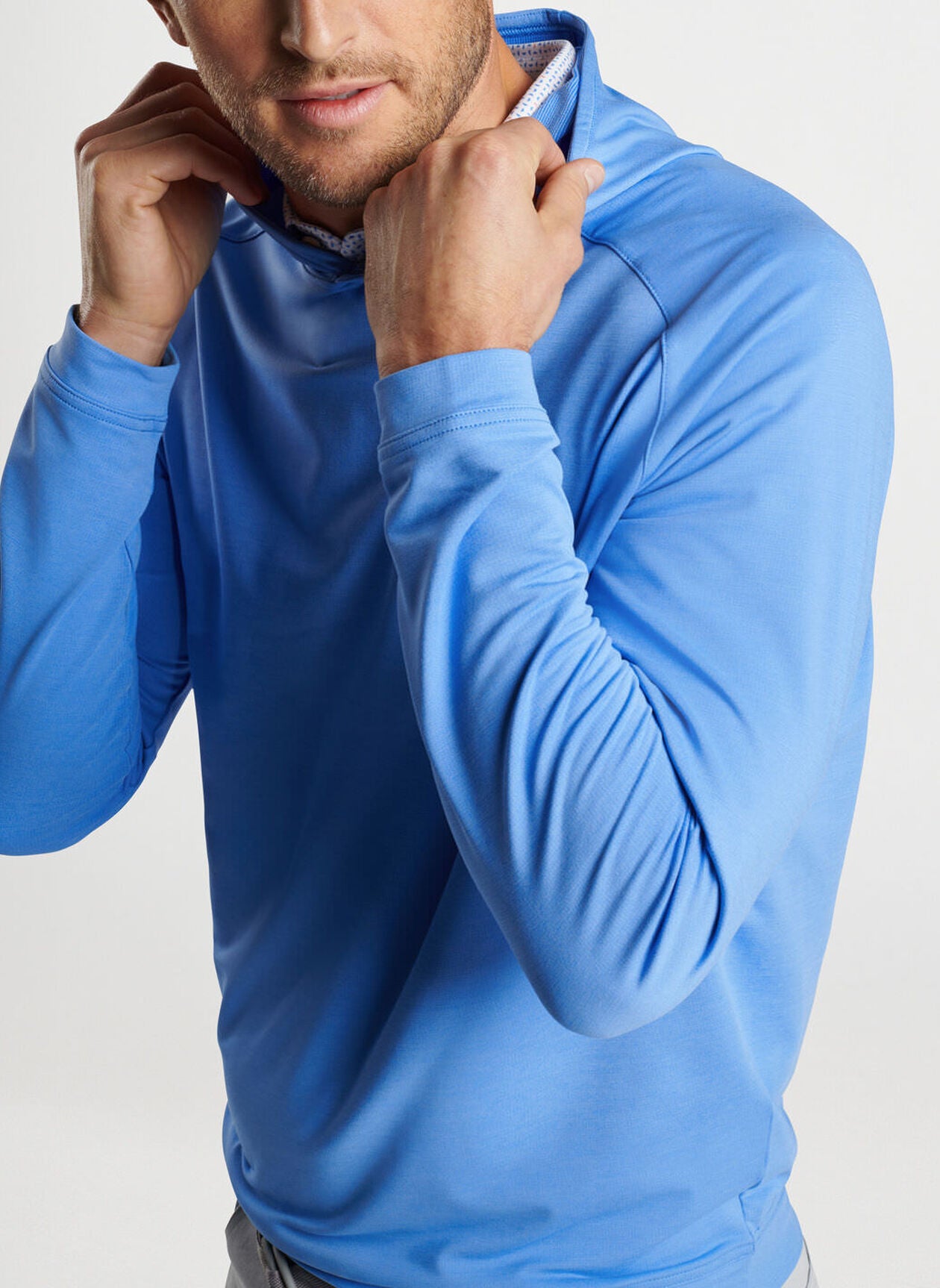 **Peter Millar SLD Pine Performance Hoodie - Lightweight & Breathable for Outdoor Activities & Casual Wear**