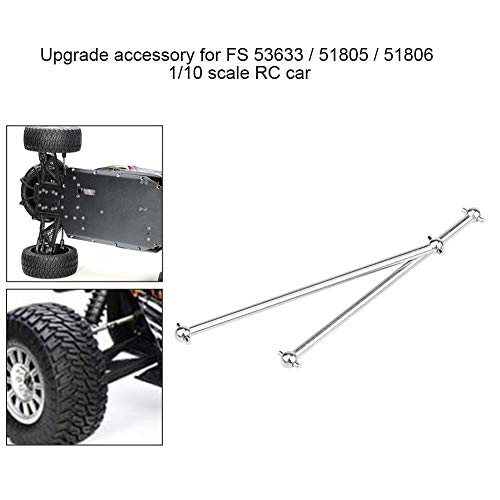 2Pcs 101mm Metal RC Drive Shafts for 1/10 Scale RC Cars - Off-Road Racing Upgrade