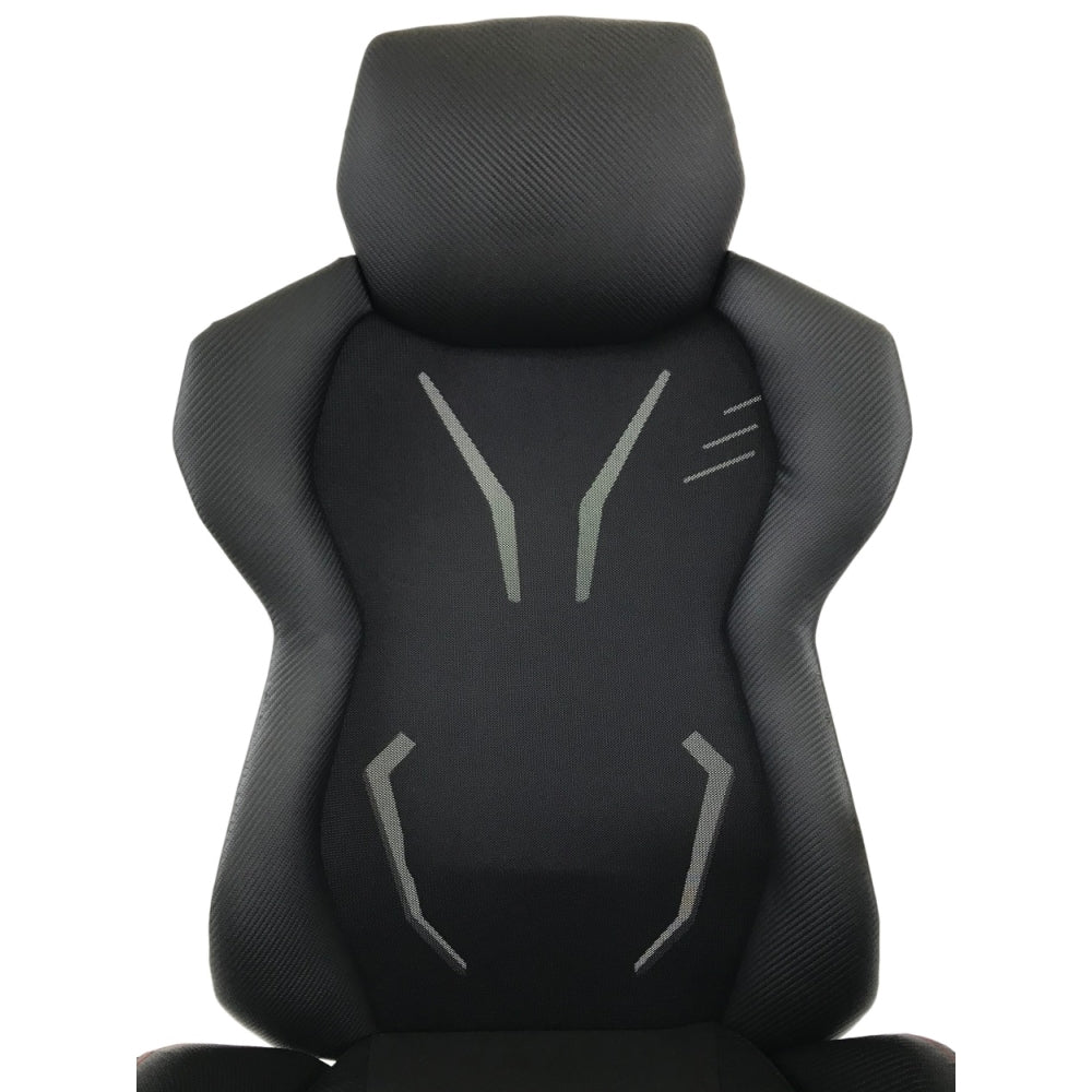 PRO X SERIES 096 Ergonomic Gaming Chair with Lumbar Support - Black - Perfect for PC, Console Gaming & Home Office
