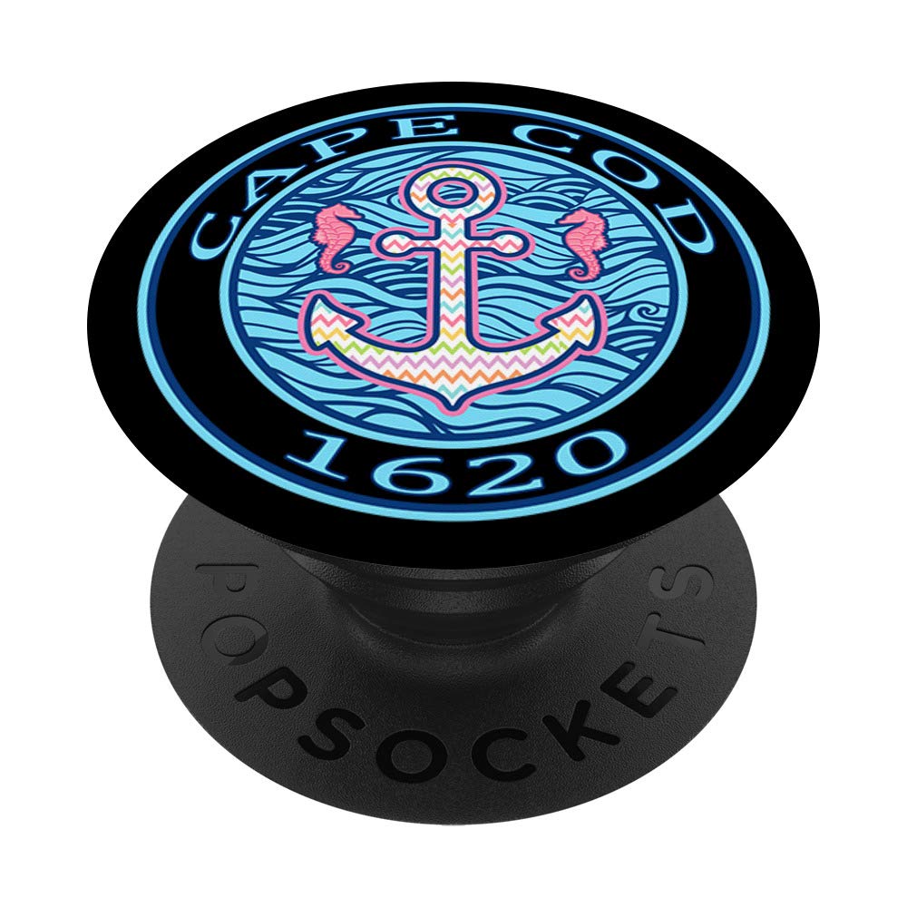 Preppy Anchor & Seahorse Jewelry Set - Pink & Blue Nautical Theme for Women | Perfect for Beach Vacations, Summer Outfits & Coastal Decor