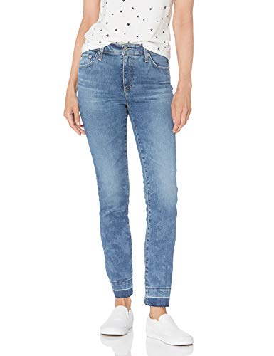 AG Adriano Goldschmied Women's Mari High-Rise Skinny Jeans - Stretch Denim Pants for Casual Wear & Night Out