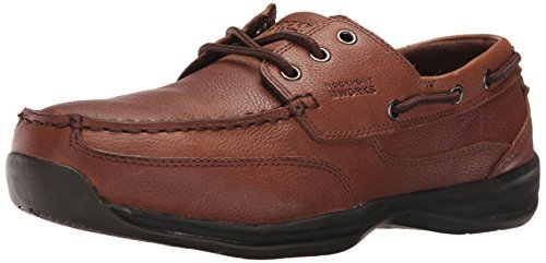 Rockport Men's Sailing Club Boat Shoes - Comfortable Non-Slip Deck Shoes for Men | Perfect for Boating, Casual Wear & Outdoor Activities