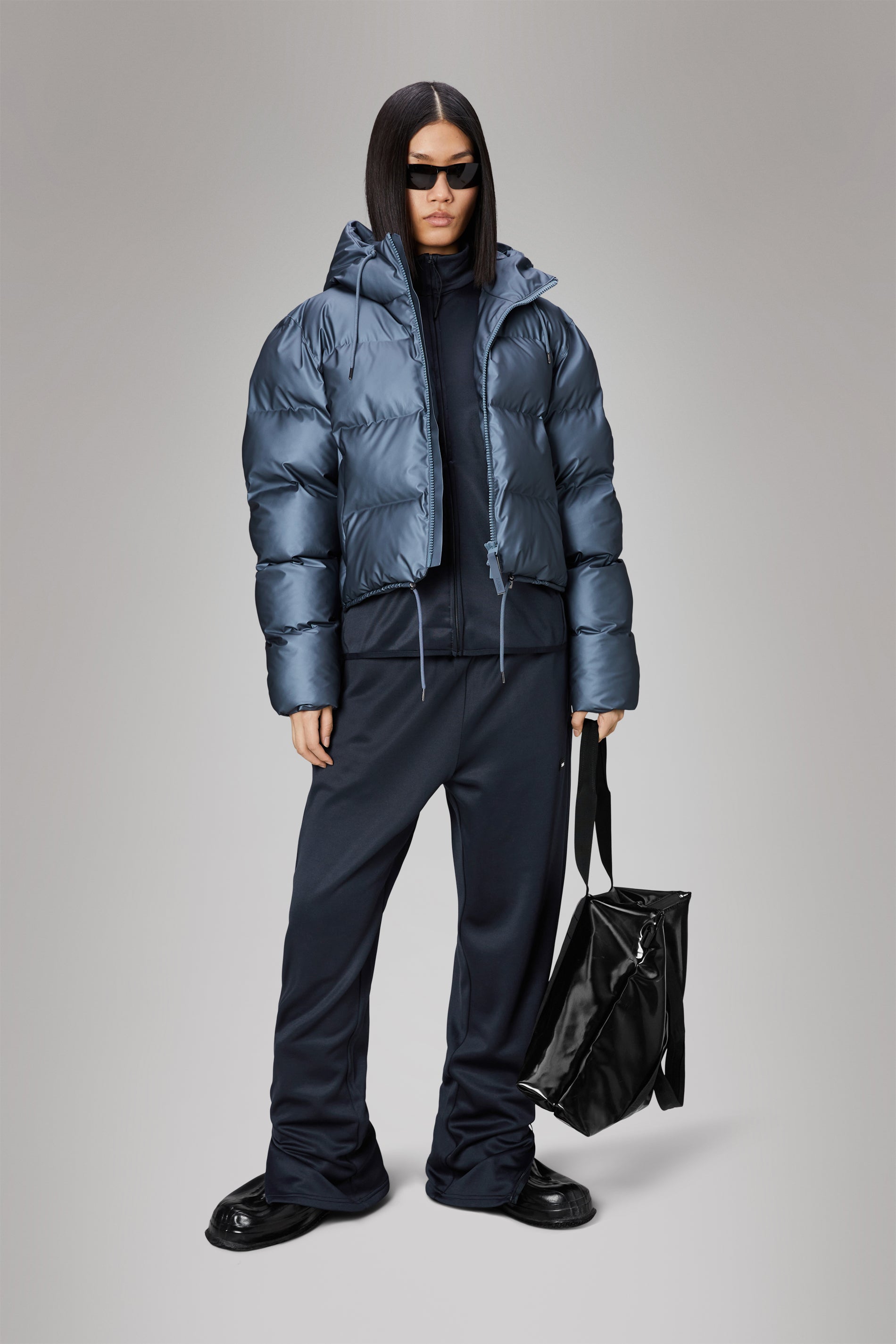 Alta Short Puffer Jacket for Women - Lightweight Winter Coat with Hood, Waterproof & Windproof - Perfect for Outdoor Activities, Hiking, and Cold Weather Fashion