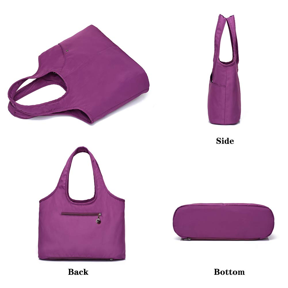 **MINTEGRA Women's Waterproof Diaper Bag – Large Lightweight Oxford Hobo Tote Shoulder Bag for Work, Travel & Everyday Use**