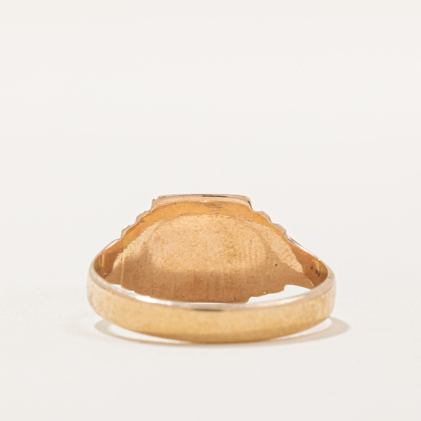 14K Yellow Gold Ring for Women - Size 10.25 | Elegant Solid Gold Band for Engagement, Wedding, Anniversary & Everyday Wear