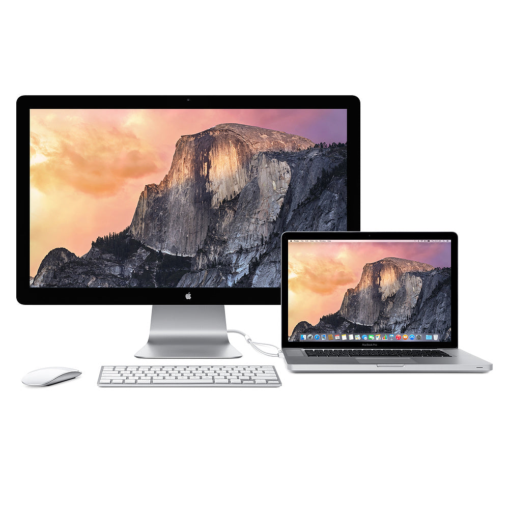 27-inch Thunderbolt Display - Ultra HD 4K Monitor for Mac & PC - Perfect for Graphic Design, Video Editing & Home Office Setup