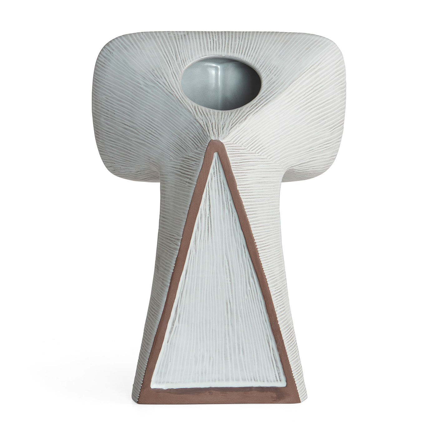 Les Amis Le Grincheux Vase - Handmade Ceramic Flower Vase for Home Decor, Perfect for Living Room, Dining Table & Wedding Centerpieces