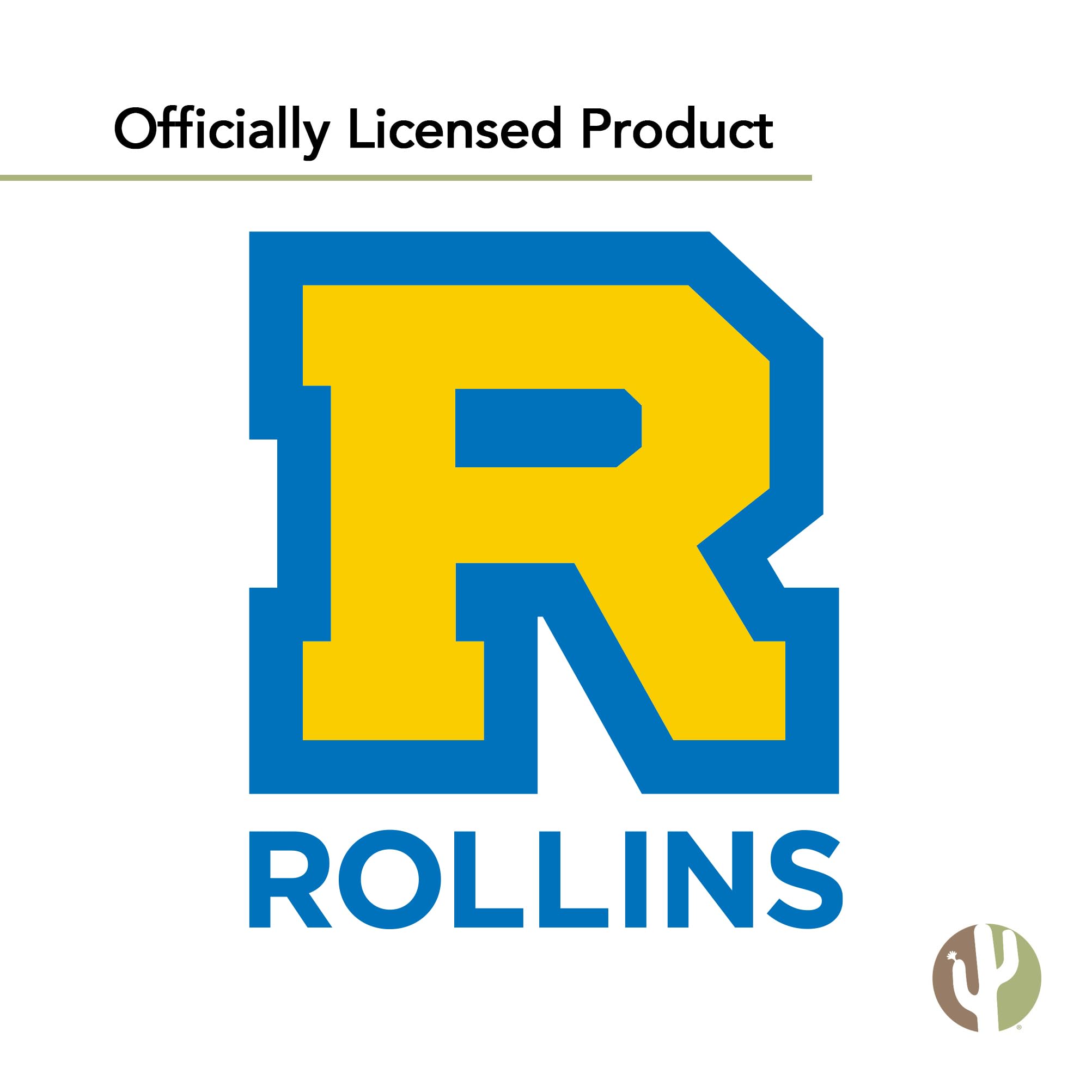 Desert Cactus Rollins College Sticker - Waterproof Vinyl Decal for Laptop, Water Bottle, Car, Scrapbook - Perfect for College Students, Dorm Decor & Gift Giving (IND 00001a)