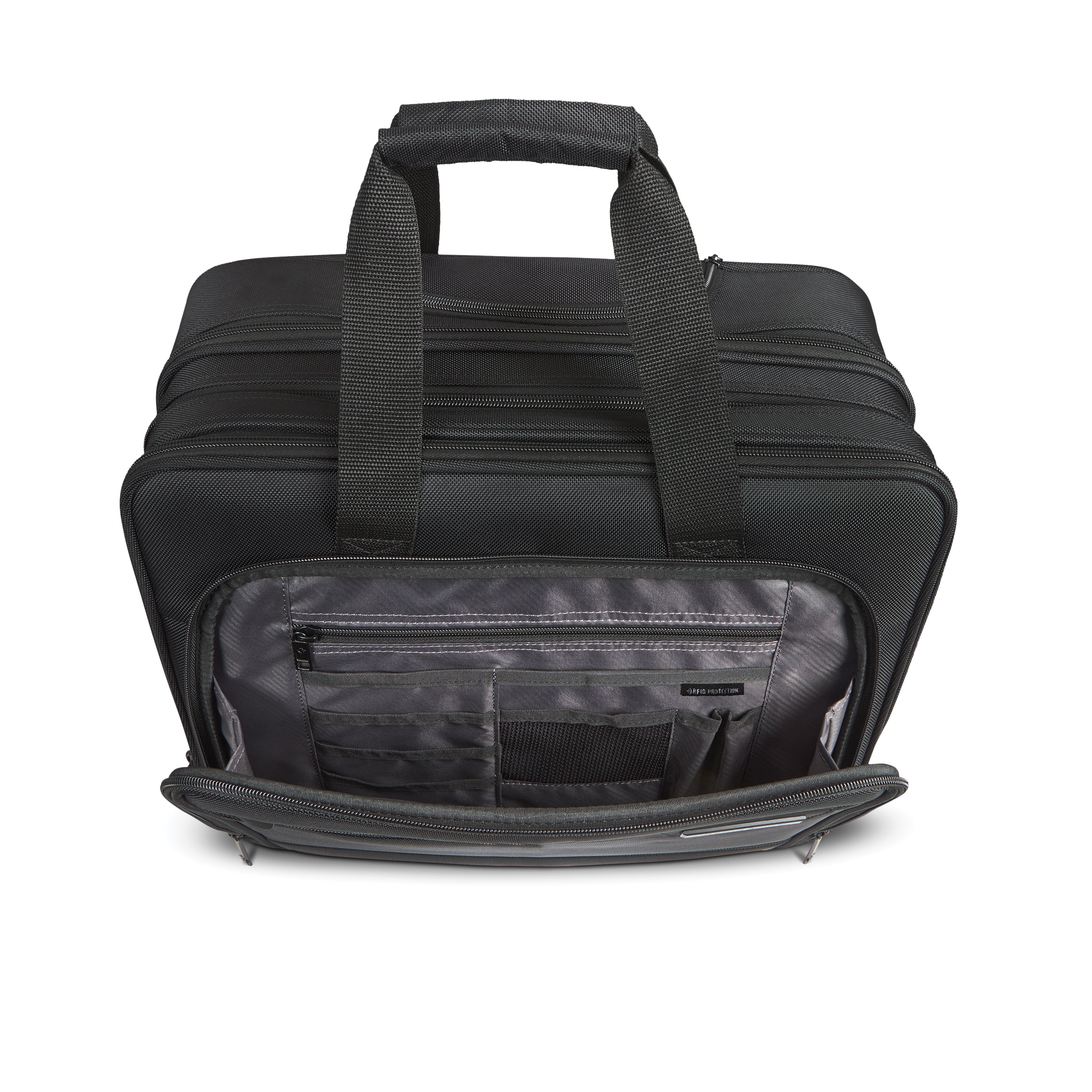 Samsonite Classic NXT Wheeled Mobile Office - Lightweight Expandable Business Laptop Carry-On Luggage for Travel & Work (Perfect for Business Trips & Commuting)
