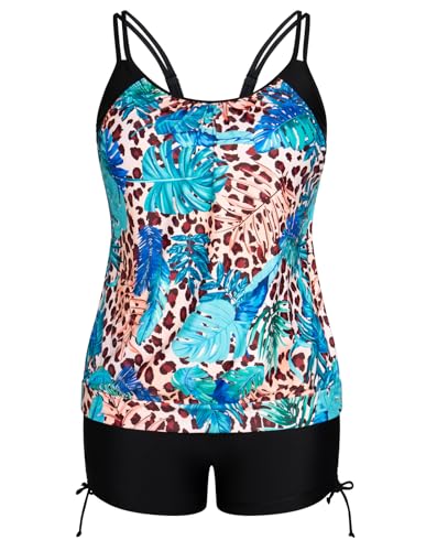Leopard Blue Leaf