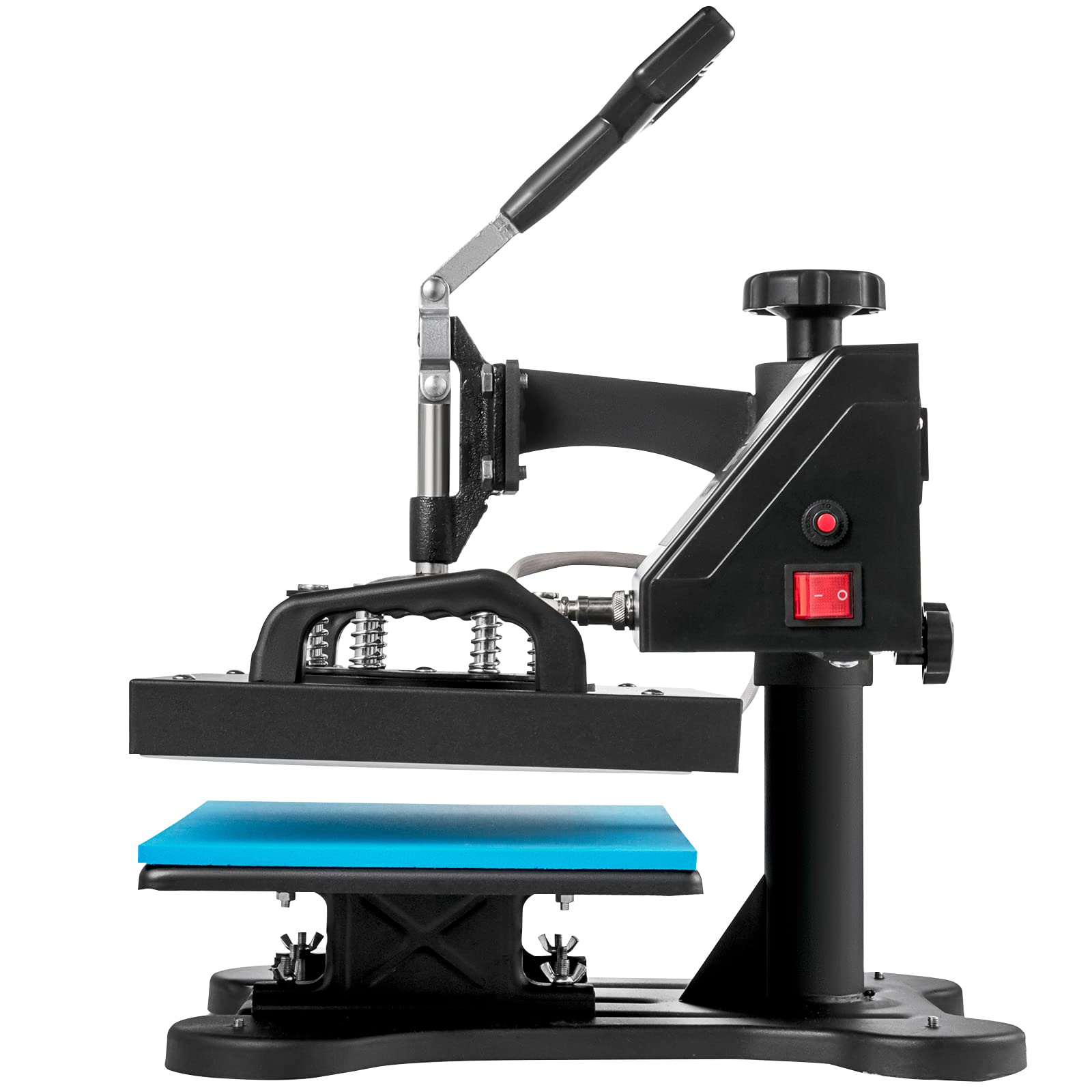 VEVOR 12x10 Inch Clamshell Heat Press Machine for Sublimation Transfer, 650W Digital LCD Control T-Shirt Printer for Vinyl, Bags, Garments, Mats & Puzzles - Perfect for DIY Craft, Custom Apparel & Small Business Printing
