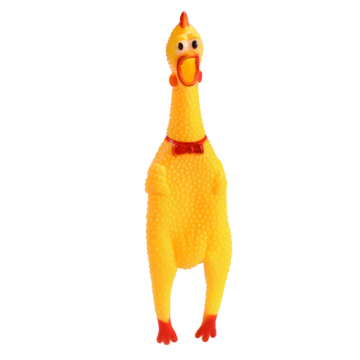 Balacoo Funny Screaming Chicken Toy - Squeaky Rubber Gag Gift for Kids & Pets, Perfect for Christmas, Easter & Parties - Great for Playtime, Prank Gifts & Dog Water Toys