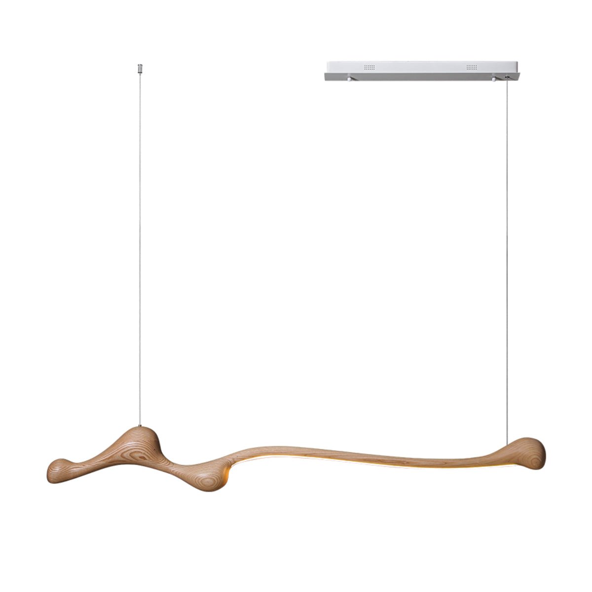 Modern Curva Pendant Lamp - Sleek Hanging Light Fixture for Dining Room, Kitchen Island & Bedroom Decor | Adjustable Height LED Lighting