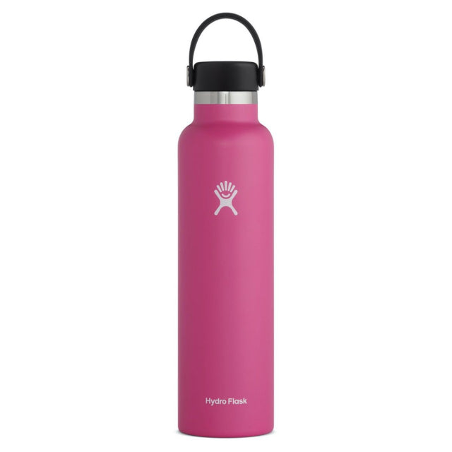24 oz Standard Mouth Water Bottle - BPA Free, Leak Proof, Durable Stainless Steel for Gym, Hiking & Everyday Use