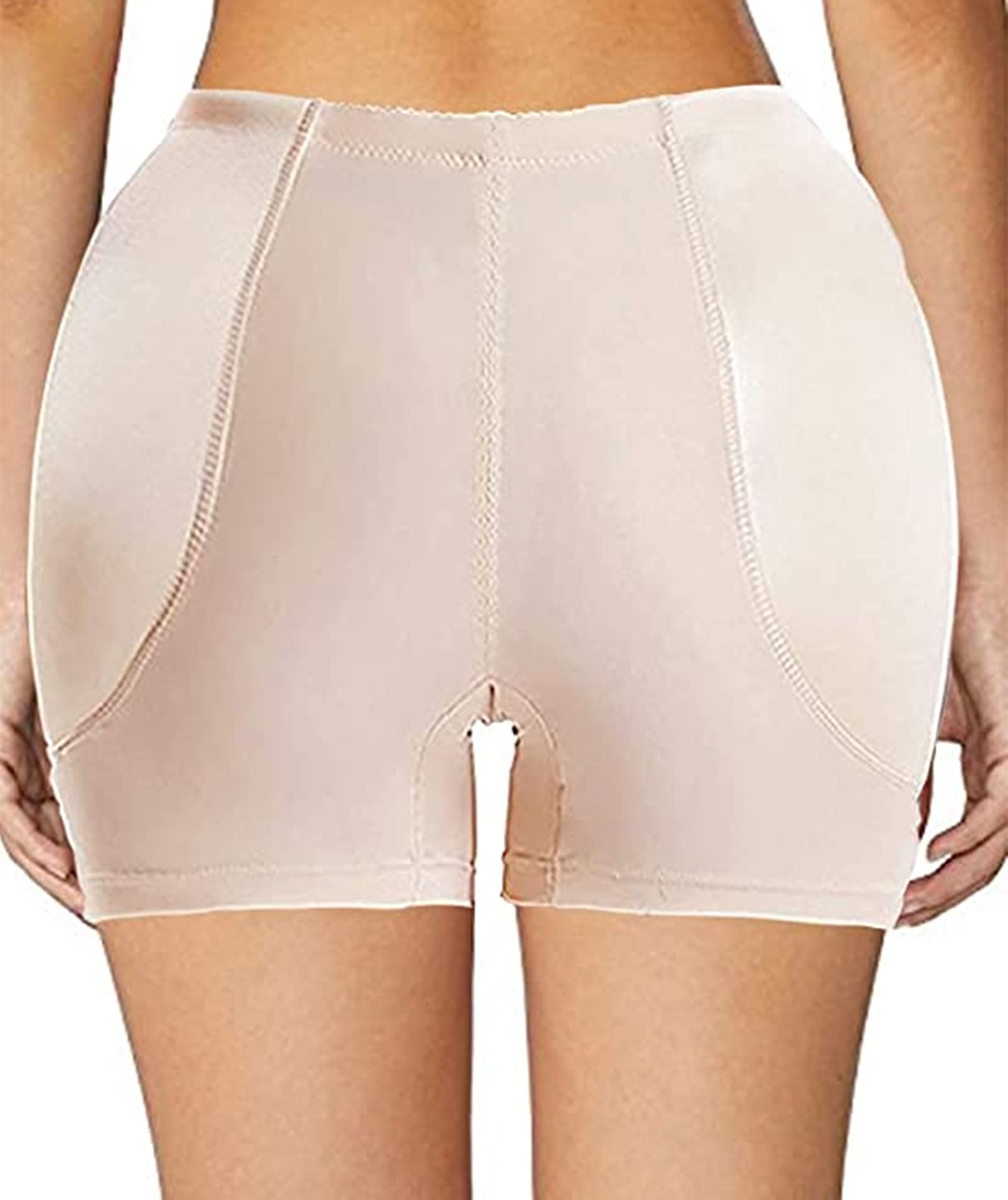 FEOYA Women's Seamless Shapewear Panties with Removable Pads - Butt Lifter & Hip Enhancer Underwear Shaper Shorts for Tummy Control (XS-3XL) | Perfect for Body Shaping, Special Occasions & Everyday Comfort