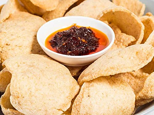 Manora The Original Thai Shrimp Chips 90g (3.17oz) x 2 Cans - Authentic Thai Snack - Crunchy Seafood Chips for Parties, Movie Nights & Asian Cuisine Lovers - Shipped by ThaiPantry.net