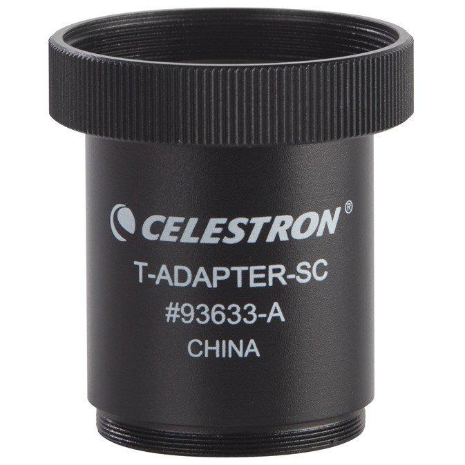 Celestron T Adapter for Schmidt Cassegrain Telescopes - Camera Mount Adapter for Astrophotography & DSLR Photography | Perfect for Stargazing, Moon Photography & Celestial Imaging