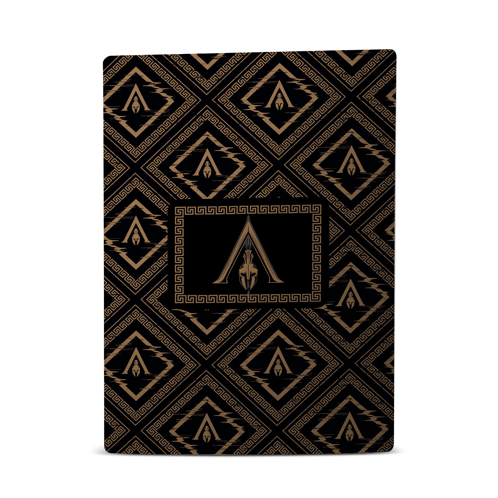 Officially Licensed Assassin's Creed Odyssey Vinyl Skin for PS5 Disc Edition - Gaming Decal with Crest & Spear Artwork | Perfect for Playstation 5 Console Protection & Customization