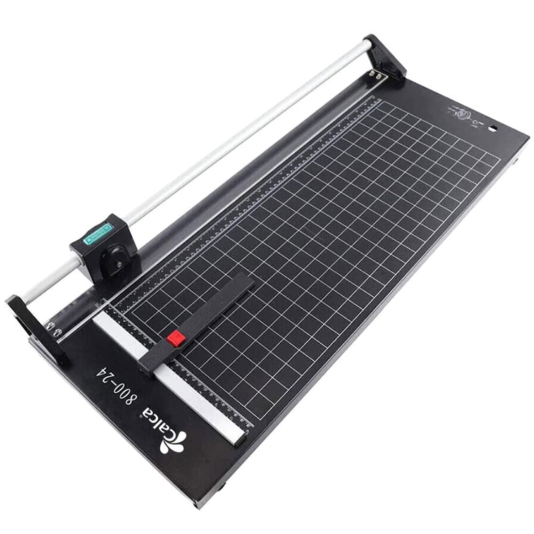 24 Inch Precision Rotary Paper Cutter - Manual Paper Trimmer for Photos, Scrapbooking & Crafting | Sharp Blade for Smooth Cutting | Perfect for Home Office, School & DIY Projects
