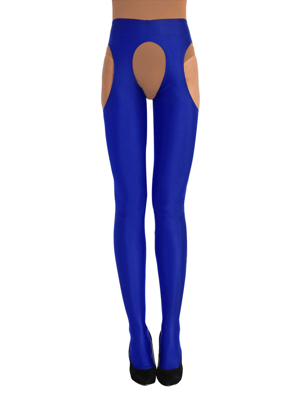 Sexy Hollow Out Suspender Pantyhose for Women - High Waist Stretchy Stockings & Lingerie Leggings - Perfect for Date Night, Cosplay, and Boudoir Photography