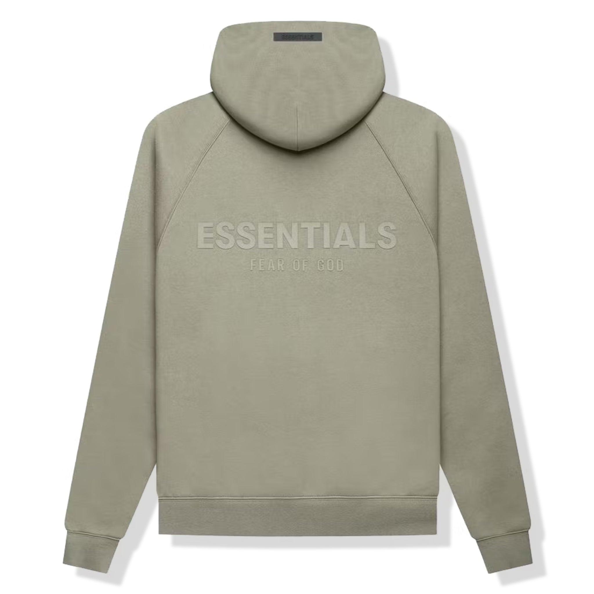 Fear of God Essentials Pistachio Hoodie - Men's Oversized Pullover Sweatshirt for Fall & Winter | Casual Streetwear, Loungewear, and Layering Outfits