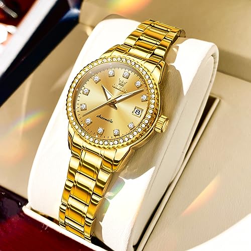 7003:Gold band&Gold dial