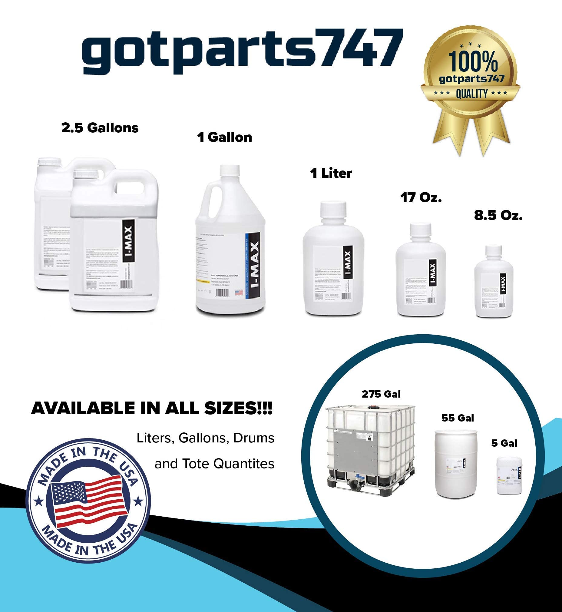 High Purity USP Grade 70% Isopropyl Alcohol - Pack of 40 (2oz Each) Spray Bottles - Made in USA - First Aid, Sanitizing, Cleaning & Disinfecting Surfaces