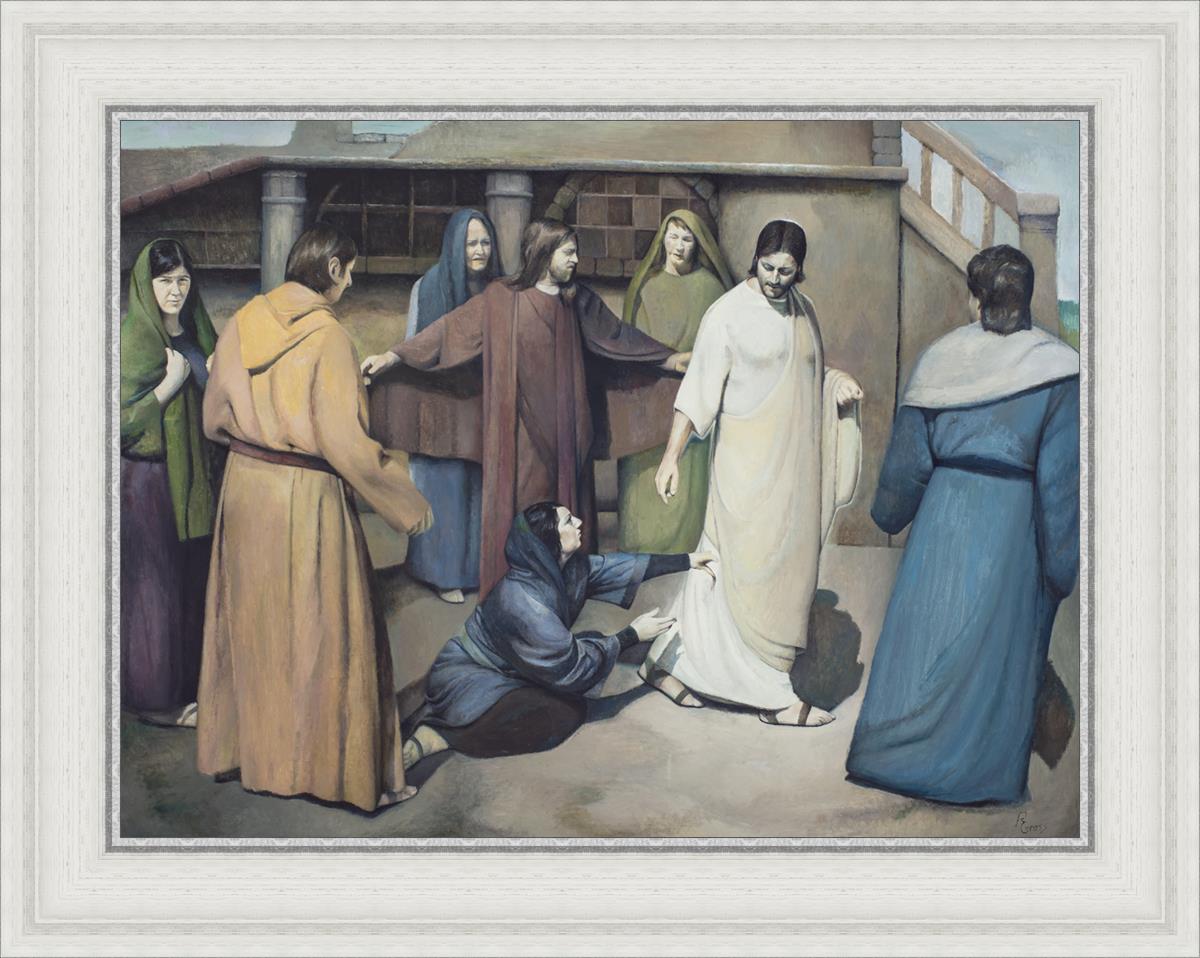 Jesus Healed the Sick by Touching His Garment - Biblical Story for Sunday School Lessons & Christian Faith Inspiration