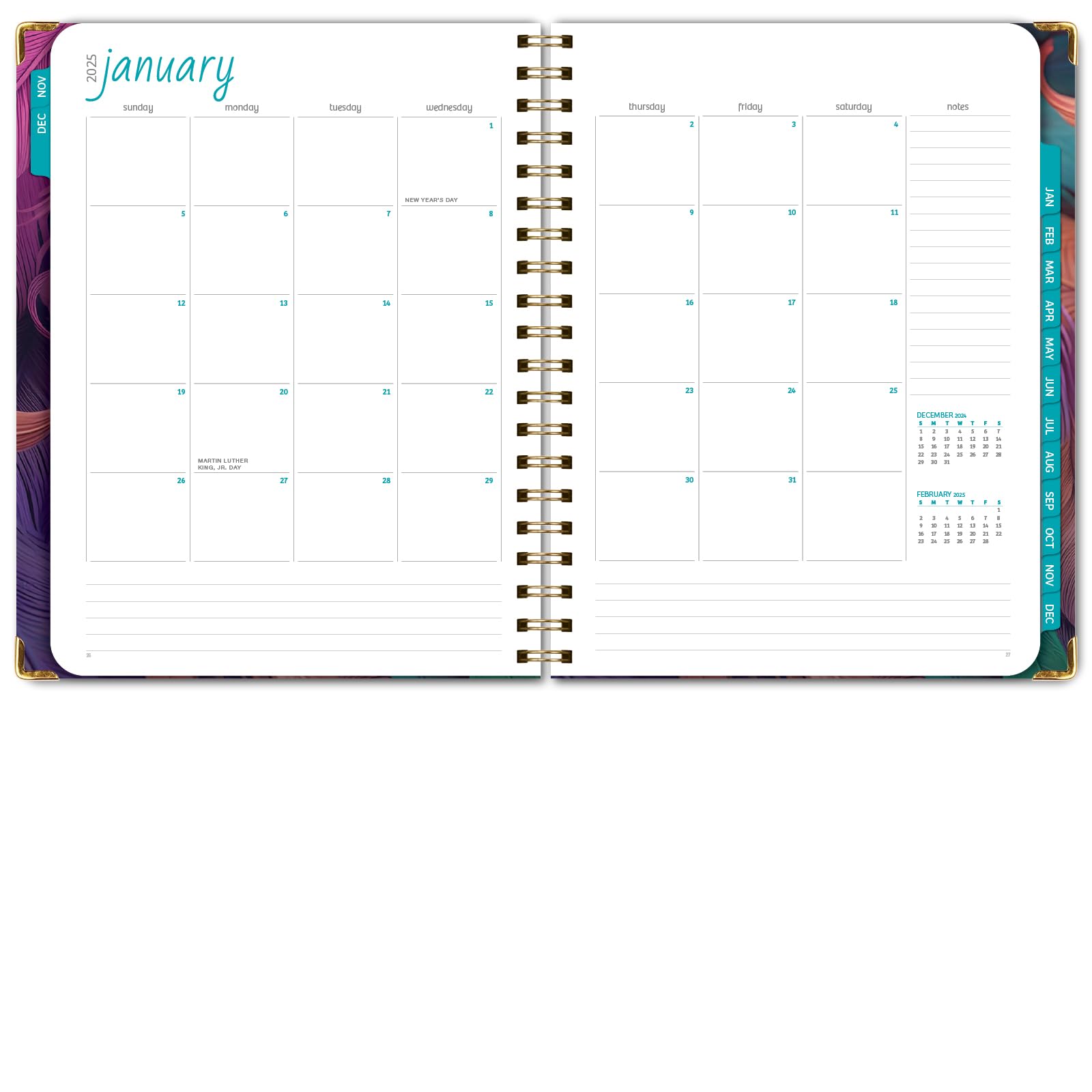 2025 Hardcover Planner 8.5