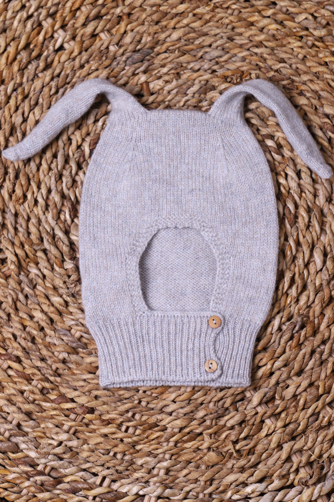 Luxury Cashmere Bunny Ear Bonnet for Women - Soft & Warm Winter Sleep Cap - Perfect for Sleeping, Lounging, and Instagram Fashion