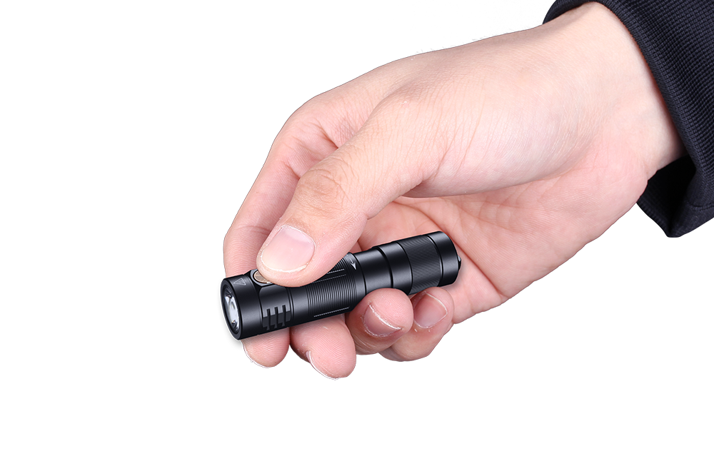 Fenix E09R Rechargeable Flashlight 600 Lumens - Compact High Output LED Torch for Camping, Hiking & Emergency Use