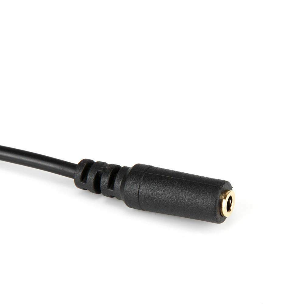2.5mm Male to 3.5mm Female Stereo Audio Adapter - Headphone Jack Converter for Smartphones, Laptops, Speakers & Gaming Headsets