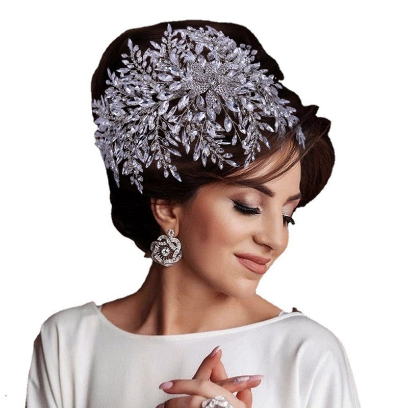 Elegant Classic Rhinestone Wedding Bridal Tiara Headpiece H9 - Perfect for Bridal Showers, Weddings, and Formal Events