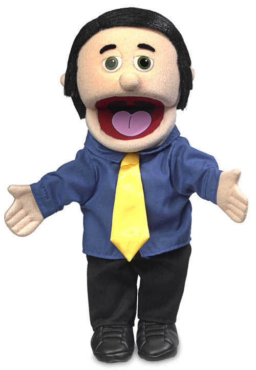 Hudson Small 36 cm Hand Puppet - Soft Plush Animal Puppet for Kids, Storytelling, and Interactive Play - Perfect for Classroom, Home, and Theater Performances