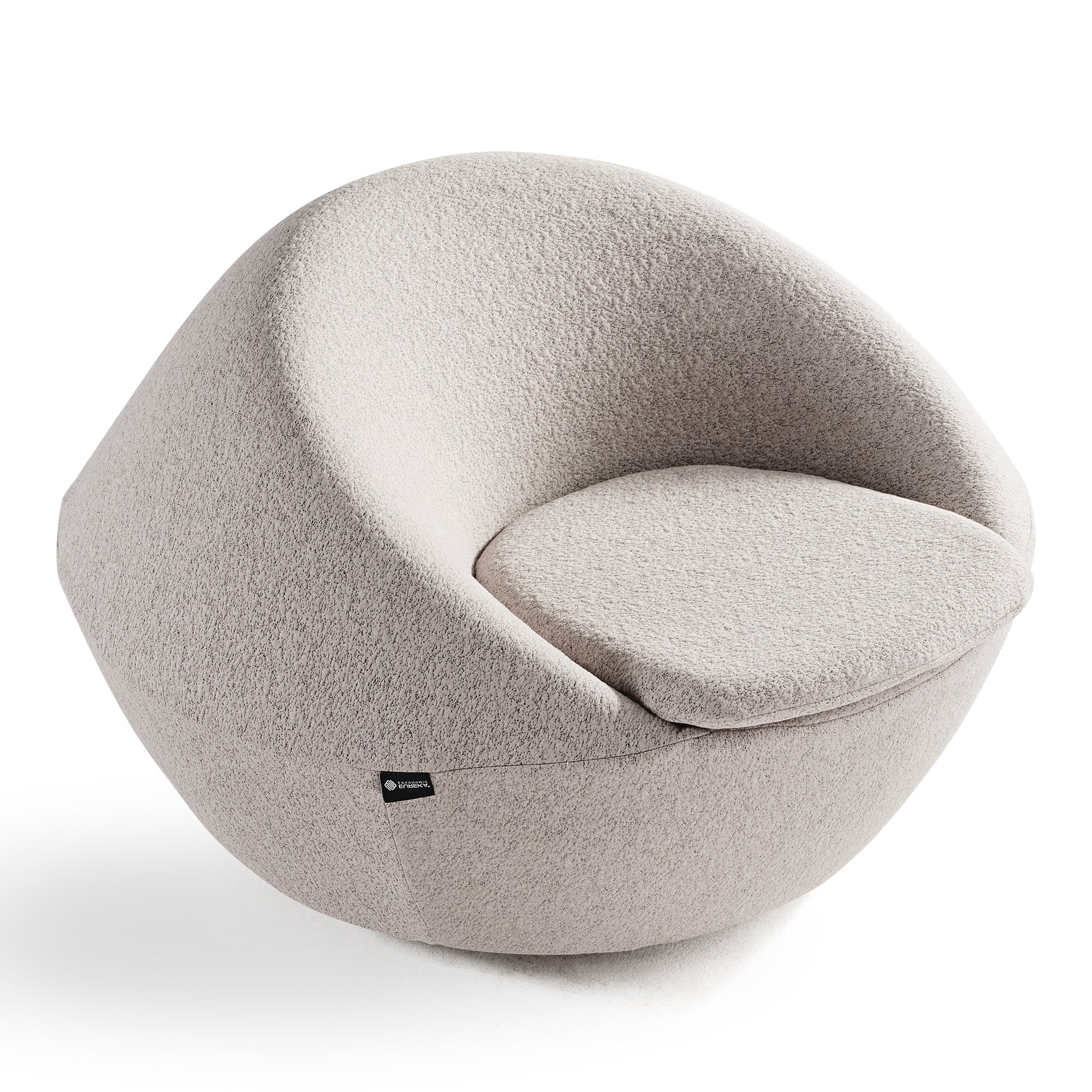 Stella Swivel Lounge Chair - Modern 360-Degree Rotating Accent Chair for Living Room, Bedroom, or Office - Comfortable Upholstered Seat with Sturdy Metal Base - Perfect for Relaxing, Reading, or Entertaining Guests