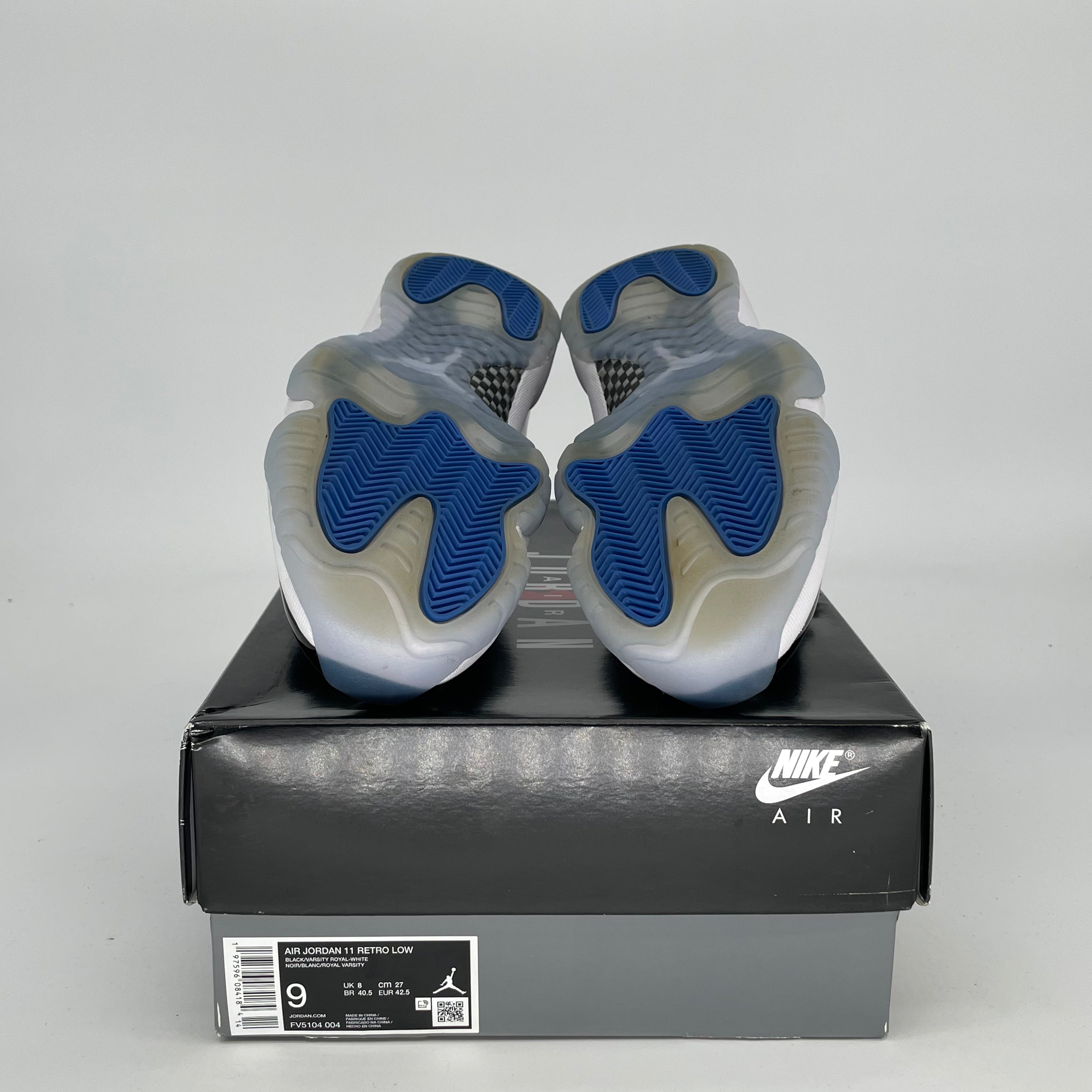 AIR JORDAN 11 LOW SPACE JAM Men's Basketball Shoes Size 9/10.5W - FV5104 004 Black/White Sneakers for Casual Wear & Court Performance