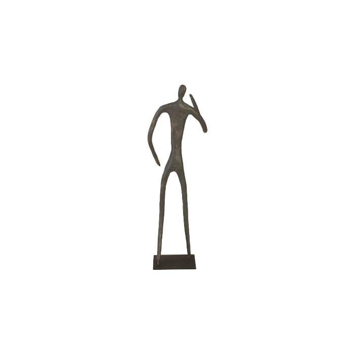 Anemone Metal Figure - Handcrafted Home Decor for Living Room, Office & Gifts | Unique Sea Anemone Sculpture for Shelf Display