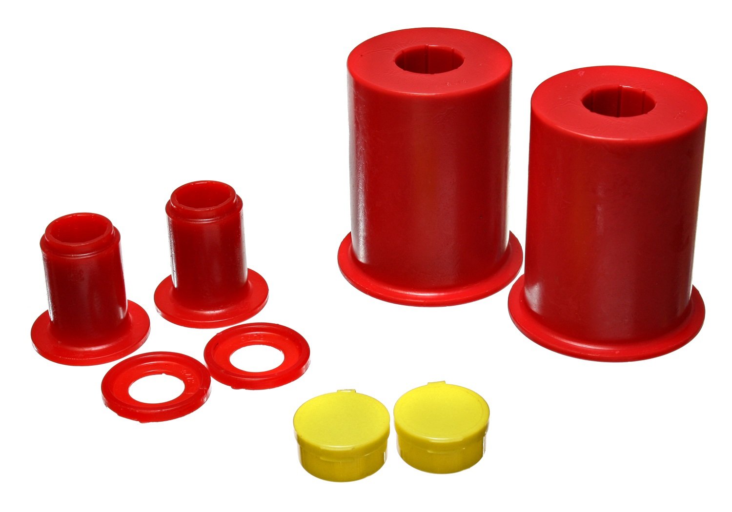 Energy Suspension 4.3165R Front Control Arm Bushing Set - High Performance Polyurethane Replacement for Smooth Ride & Precise Handling - Perfect for Off-Roading, Racing & Daily Driving