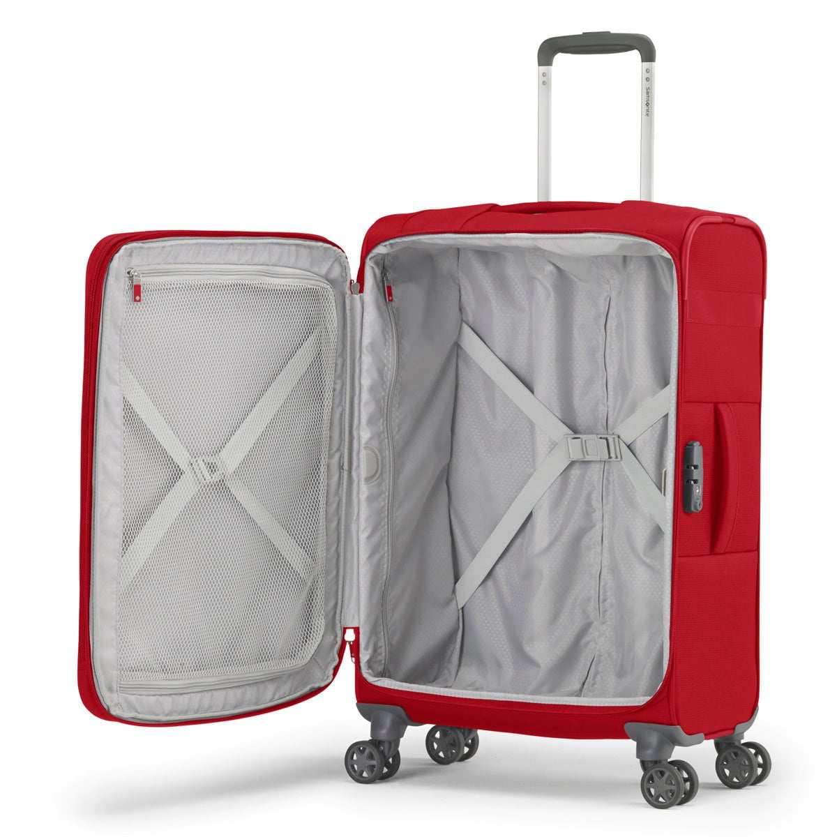 Samsonite Rhapsody Superlite Spinner Large Luggage - Lightweight Expandable Suitcase with 360° Wheels for Business Travel & Vacation | Carry-On & Check-In Approved