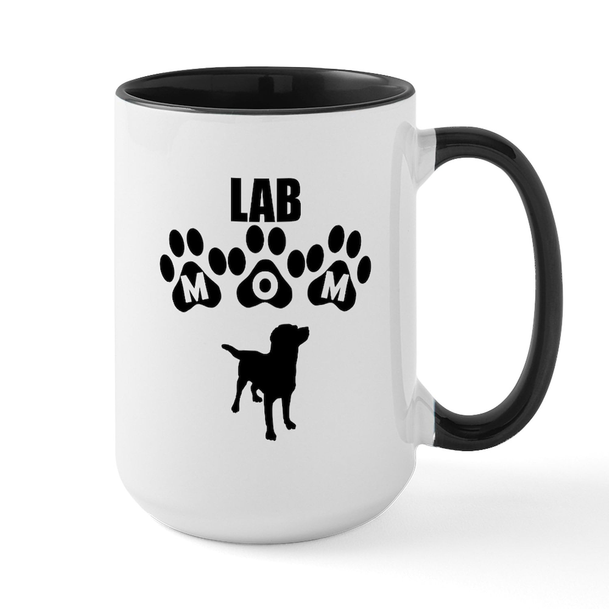 Lab Mom Ceramic Coffee Mug 15 oz (444 ml) - Perfect for Scientists, Researchers & Lab Enthusiasts - Ideal for Coffee, Tea & Hot Drinks at Work or Home