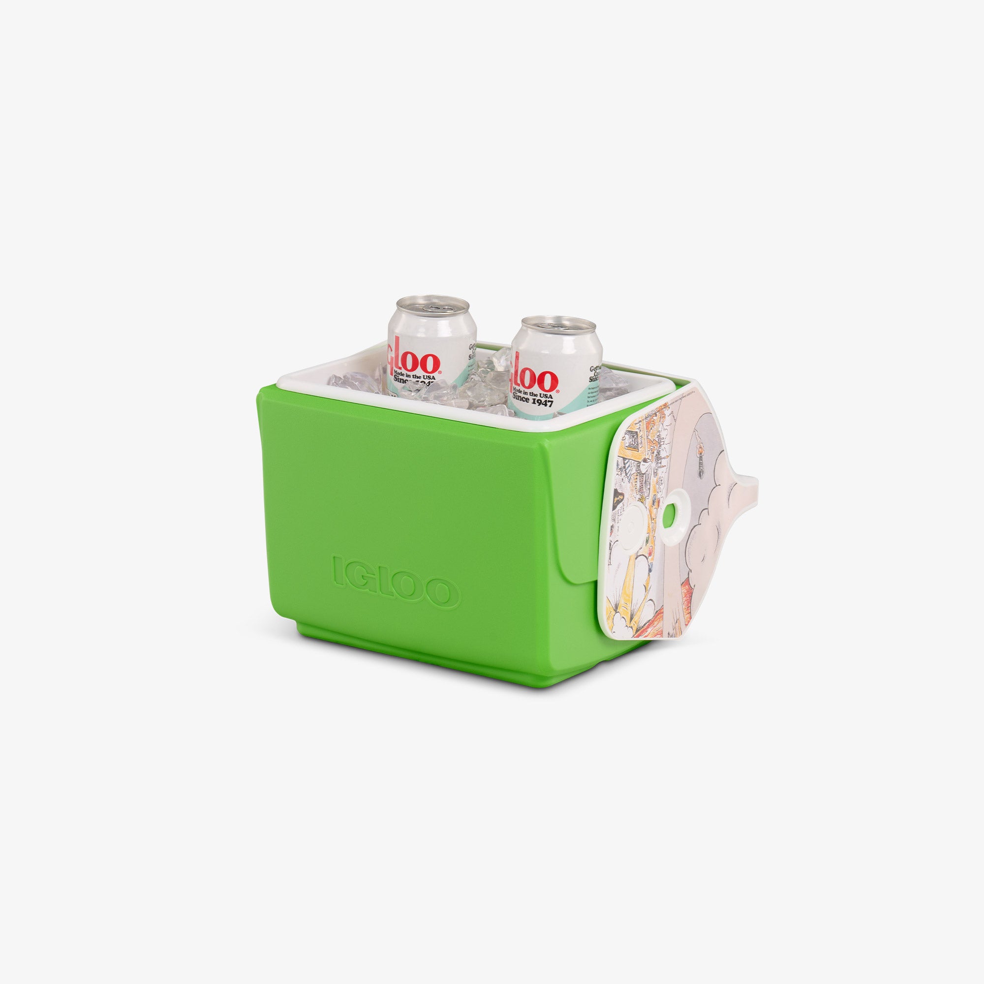 Green Day Dookie Little Playmate 7 Quart Cooler - Portable Insulated Picnic Lunch Box for Beach, Camping & Outdoor Activities