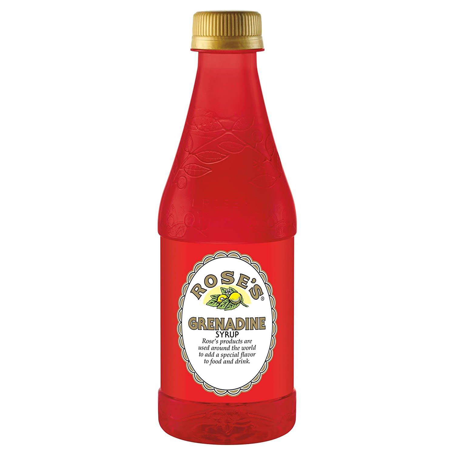 Rose's Grenadine Syrup - Premium Cocktail Mixer for Margaritas, Shirley Temples & Mocktails | Perfect for Home Bars, Parties & Mixology