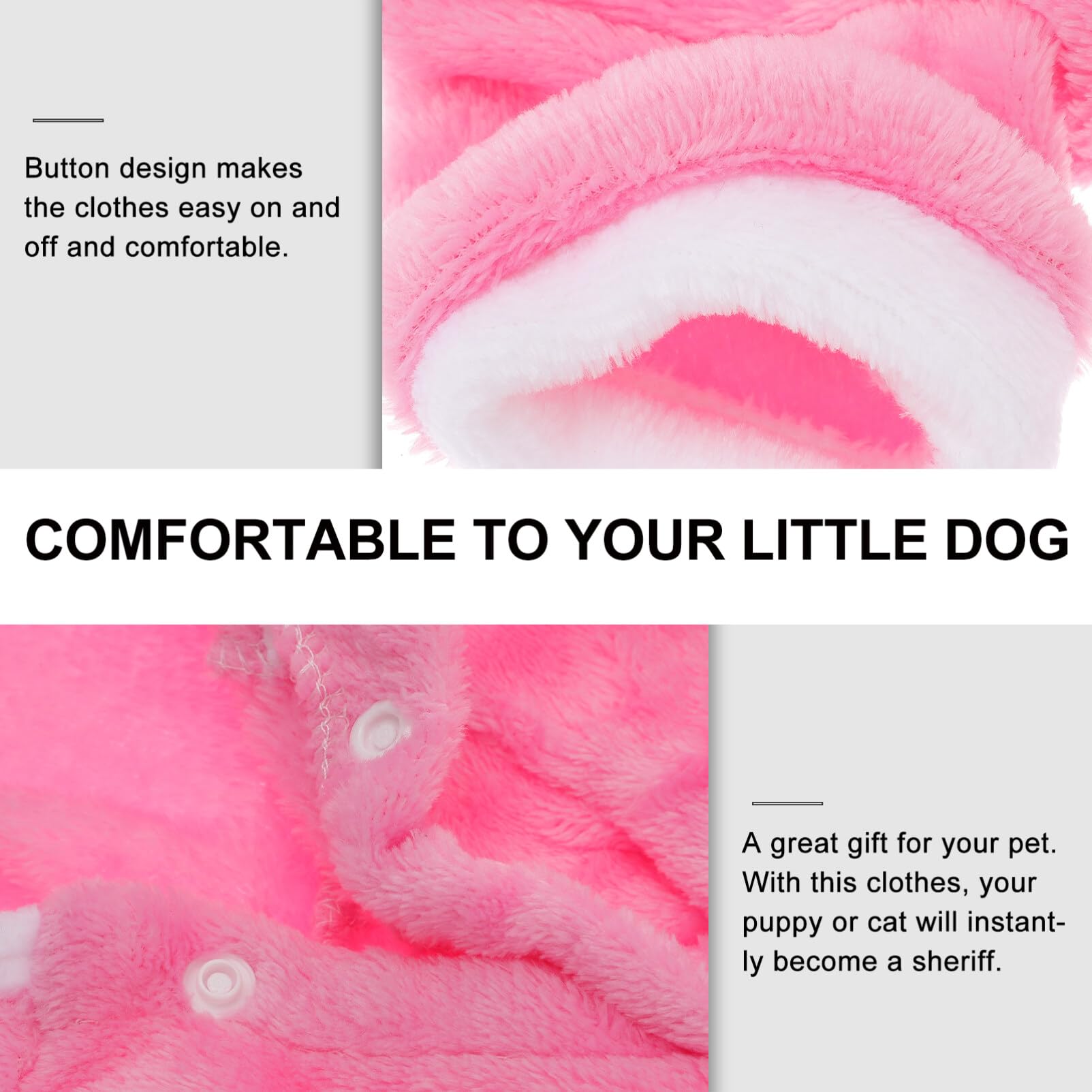 Halloween Cat & Small Dog Costumes - Winter Pet Clothes, Pig Costume & Hoodie for Dogs & Cats | Perfect for Halloween Parties, Christmas Gifts & Cold Weather Outfits