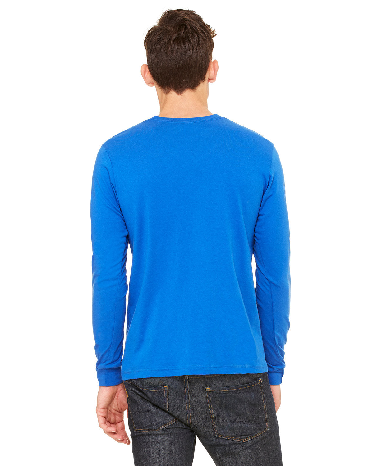 Bella + Canvas 3501 Unisex Jersey Long Sleeve T-Shirt - Soft Cotton Crewneck Tee for Men & Women - Perfect for Casual Wear, Layering & Everyday Comfort